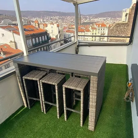 Le Panoramique Luxe Centre-ville Apartament Clermont-Ferrand